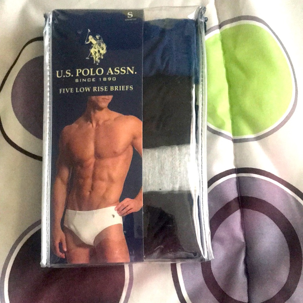 4 pcs Men Low Rise Briefs size US polo